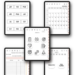 Ultimate Hyperlinked Digital Wedding Planner Bundle (2024 w/ Google + Apple Links)